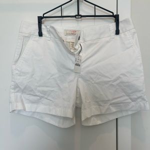 J Crew 100% Cotton Broken In Chino Shorts